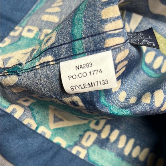 Ralph Lauren Mens Hawaiian printed button down casual floral print size Medium - Picture 8 of 14